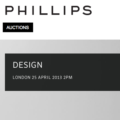 Phillips April Design Auction