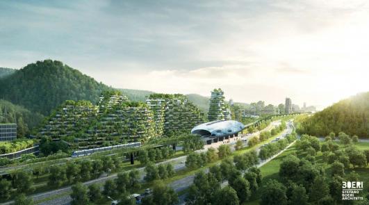 China breaks ground on first “Forest City” that fights air pollution