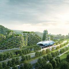 China breaks ground on first “Forest City” that fights air pollution