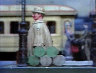 Charles and Ray Eames, Toccata for Toy Trains, 1957. Film still courtesy Eames Office and Pyramid Media