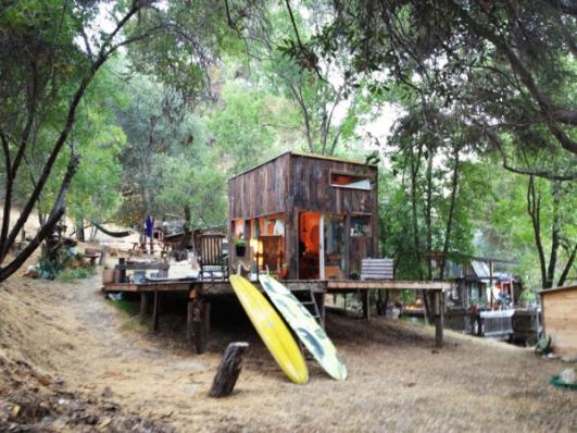 Tiny House in Topanga California by Mason St. Peter