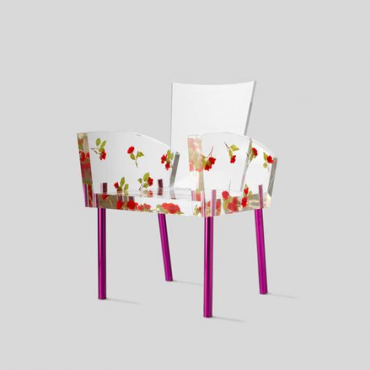 Miss Blanche, Shiro Kuramata, 1988, Foto: Jürgen Hans