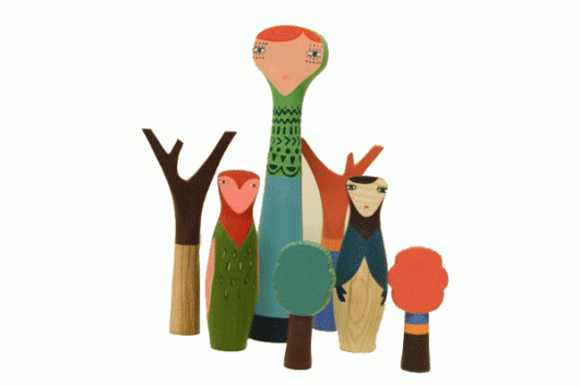 wooden dolls