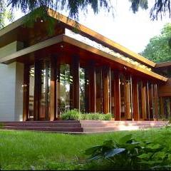 Frank Lloyd Wright designed Bachman Wilson House Moves from New Jersey to Crystal Bridges