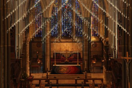 Light Shower by Bruce Munro