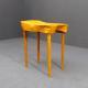 BUCKLING TABLE No 1 (yellow) by Elisa Strozyk & Sebastian Neeb