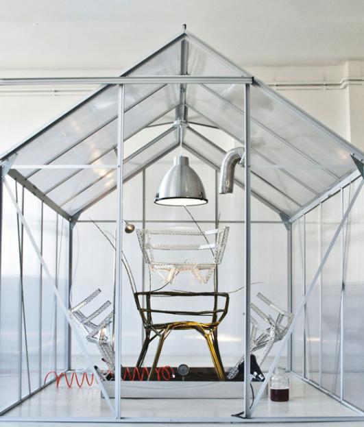 CHAIR FARM by  Studio Aisslinger [photo:  Nicolo Lanfranchi]