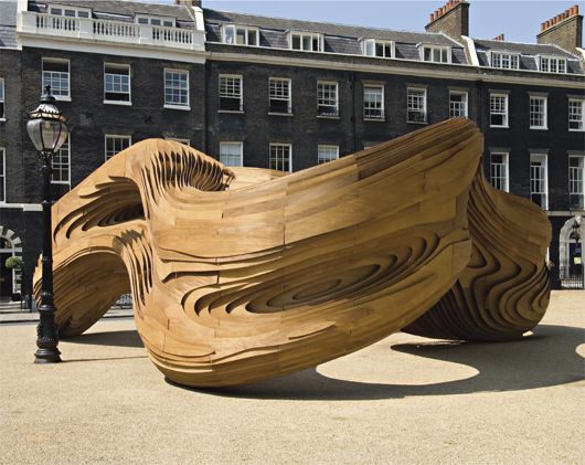 'Driftwood' pavilion by Danecia Sibingo