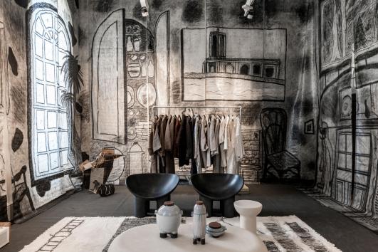 Faye Toogood Drawing Room at London Design Festival