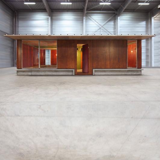 Jean Prouvé Maison Métropole Aluminium presented by Galerie Patrick Seguin