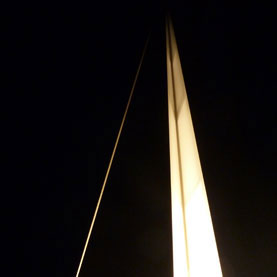 Liliane Lijn by Light Pyramid 