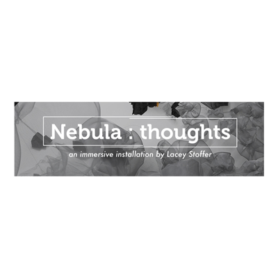 "Nebula : thoughts" by LA-based artist Lacey Stoffer at INDUSTRY gallery