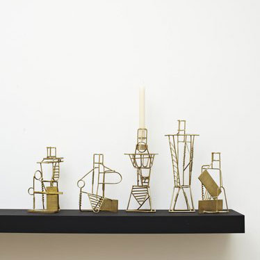 Fabien Cappello, Drawn Candlesticks, 2012