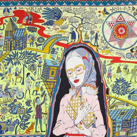 Grayson Perry's 'Walthamstow Tapestry' 