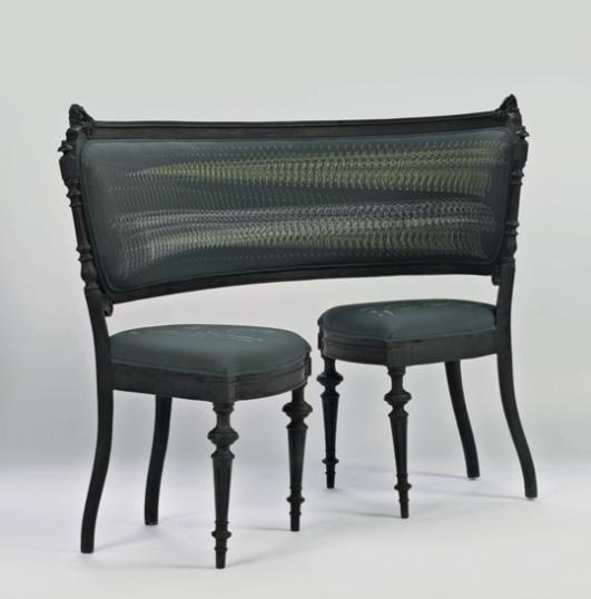 Lathe VIII Chair by Sebastian Brajkovic