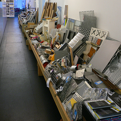 Material Table by Adjaye Associates