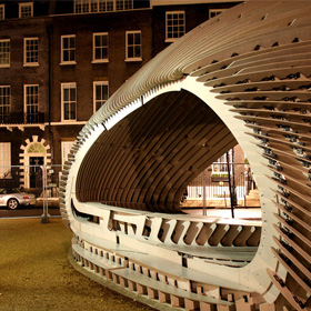 [C]space, ‘AADRLTen’ Pavilion project, by Alan Dempsey and Alvin Huang