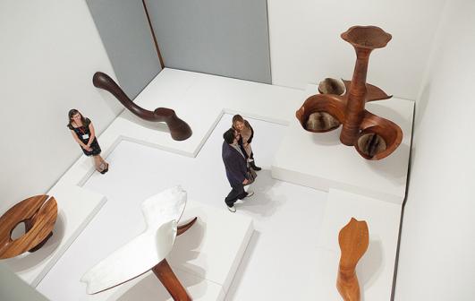 Wendell Castle 'Wandering Forms— Works from 1959–1979' at The Aldrich Contemporary Art Museum 