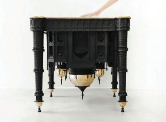 'Taj Mahal Table' by Studio Job [ CARPENTERS WORKSHOP GALLERY PARIS / FRANCE & LONDON / UK ]