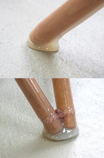 Frozen stool (detail) by Wieki Somers, 2010