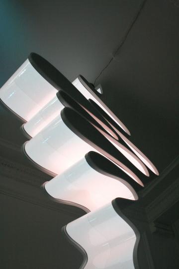 'Carbon 451' hanging lamp by Marcus Tremonto, 2009