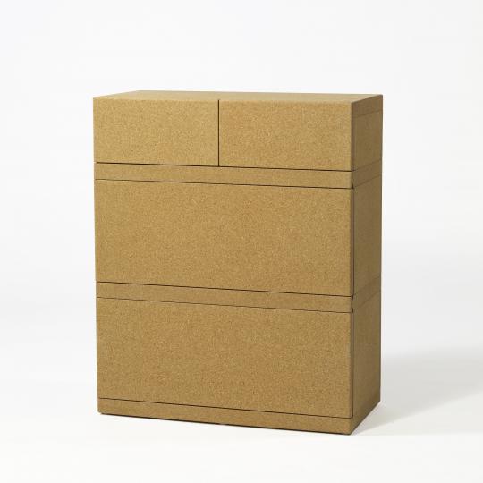 'Simple Boxes' Shelf (closed) by Martin Szekely, 2009, image courtesy of Galerie Kreo