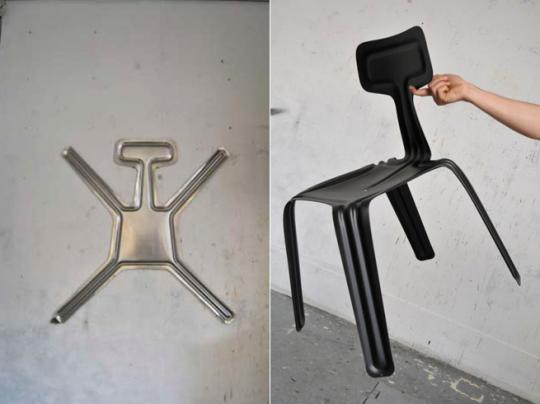 Pressed Chair by Harry Thaler