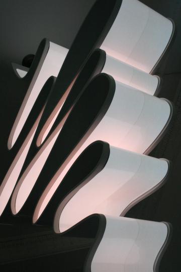 'Carbon 451' hanging lamp by Marcus Tremonto, 2009