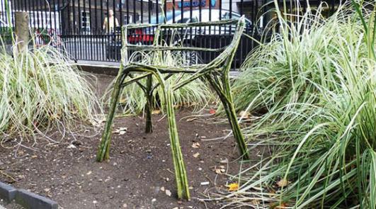 CHAIR FARM by Studio Aisslinge [photo: 19 Greek Street]