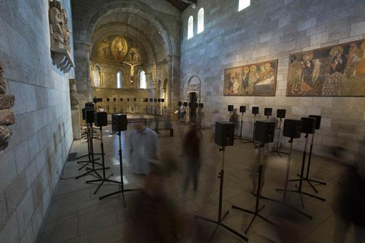 'The Forty Part Motet' a sound installation by Janet Cardiff