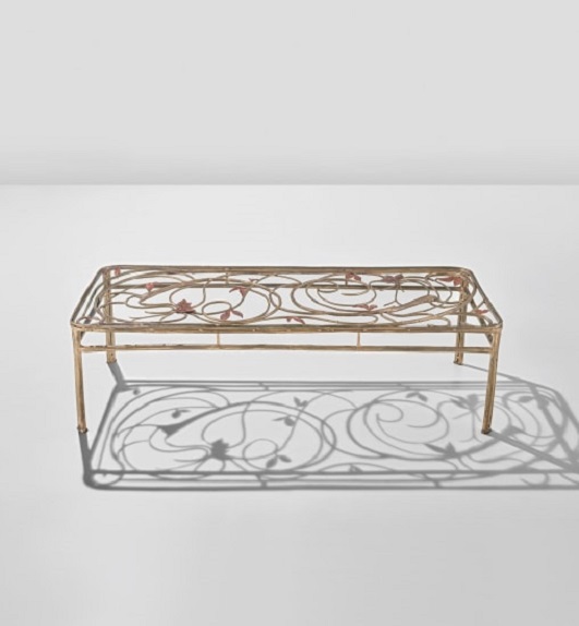 Unique low table by Claude Lalanne