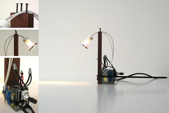 Uncovered Desklamp by Darren Lee - image credit Darren Lee