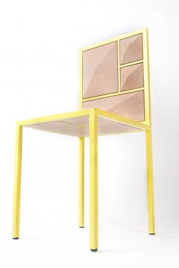 Galila Gelb chair, part of the Taxing Art series