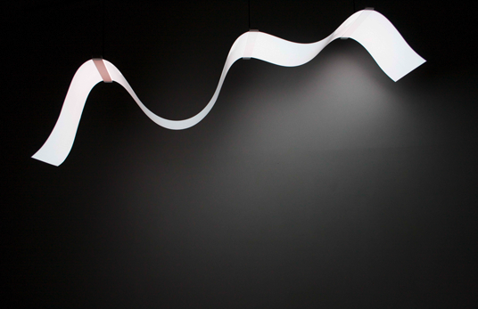 Large Paper Landscape Light by Marcus Tremonto -Treluce Studios NYC