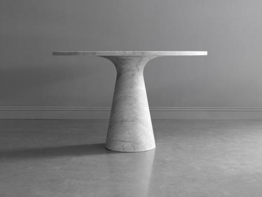 Brogue Marble Table for Lapicida by Bethan Gray  