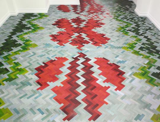 'Wall to Wall' by Shay Alkalay and Yael Mer, 2009