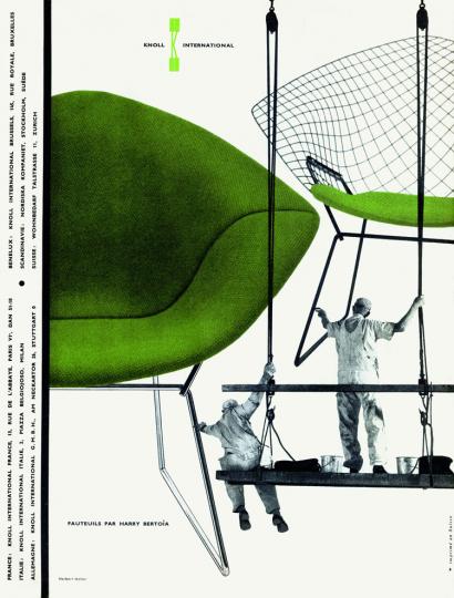 Publicités pour Knoll International, L’OEil, no 17,1956