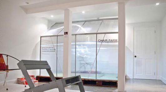 CHAIR FARM by Studio Aisslinge [photo: 19 Greek Street]