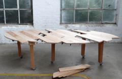 Expandable Ellipse Table by Peter Marigold