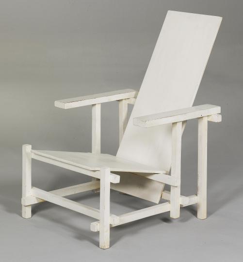 Rood Blauwe Stoel Armchair by Gerrit Thomas Rietveld