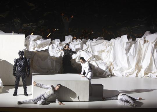 Frank Gehry's set for LA Philharmonic performance of Mozart’s Don Giovanni