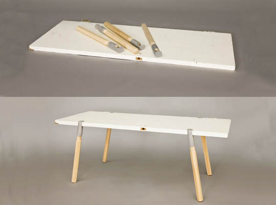 Clamp-a-leg II by Jorre van Ast