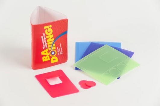 Badoiiing game, 2012 winner of the museum’s Design Ventura competition for 13-16 year-old D&T students added by Deyan Sudjic [image: Dominic French]