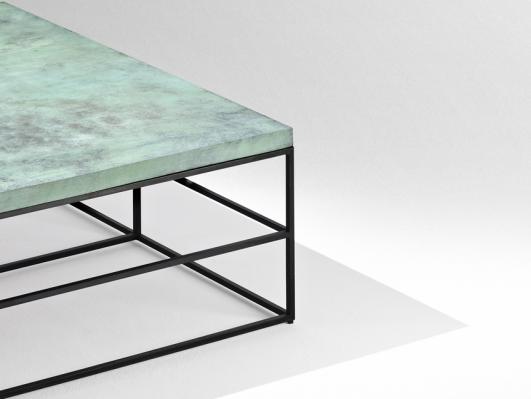 CAGES - coffee table - Nucleo_Piergiorgio Robino + Gabriele Bagnoli - polished and patinated bronze, iron -  2013 