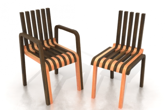 Frame Chair by Luís Porém Pires, 2006