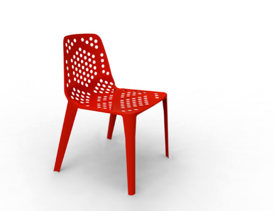'Pattern' chair by Arik Levy for Emu, 2010