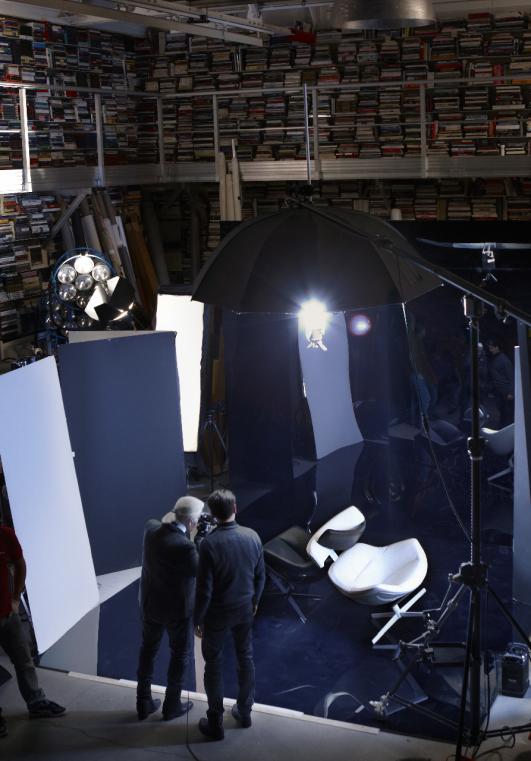 Karl Lagerfeld: an authentic eye on the Cassina collections [Photo credit ©Olivier Saillant]