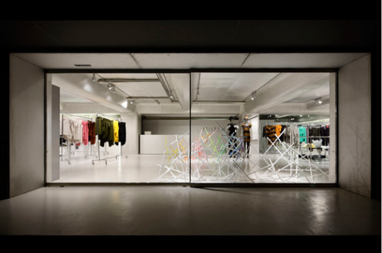 Emmanuelle Moureaux: 'Sticks' for Issey Miyake