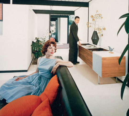 'Case Study House no. 21 People' by Pierre Koenig,1958 The Getty Research Institute, Los Angeles - photo: Julius Shulman