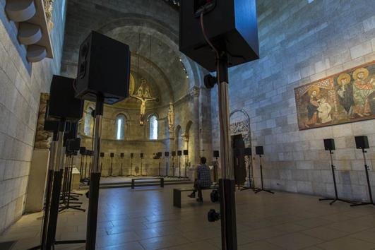 'The Forty Part Motet' a sound installation by Janet Cardiff